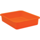 Orange Large Plastic Letter Tray  Pack Alternate Image A
