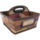 Reclaimed Wood Storage Caddy Alternate Image A