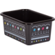 Chalkboard Brights Small Plastic Storage Bins 6-Pack Alternate Image A
