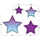 Brights 4Ever Stars Accents - Assorted Sizes Alternate Image SIZE