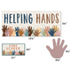 Everyone is Welcome Helping Hands Mini Bulletin Board Alternate Image SIZE