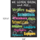 We Learn, Grow, and Are...Positive Poster Alternate Image SIZE