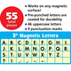 Brights 4Ever Bold Block 3" Magnetic Letters Alternate Image A