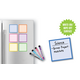 Colorful Dry-Erase Magnetic Square Notes Alternate Image B