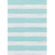 Vintage Blue Stripes Better Than Paper Bulletin Board Roll Alternate Image A