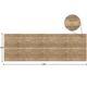 Rustic Wood Better Than Paper Bulletin Board Roll Alternate Image SIZE