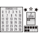 Modern Farmhouse Numbers 0-20 Bulletin Board Alternate Image A