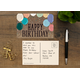 Home Sweet Classroom Happy Birthday Postcards Alternate Image B