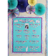Iridescent Happy Birthday Mini Bulletin Board Alternate Image A