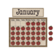 Home Sweet Classroom Apples Calendar Days Alternate Image A