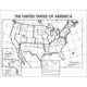 The United States Map Activity Posters Alternate Image A