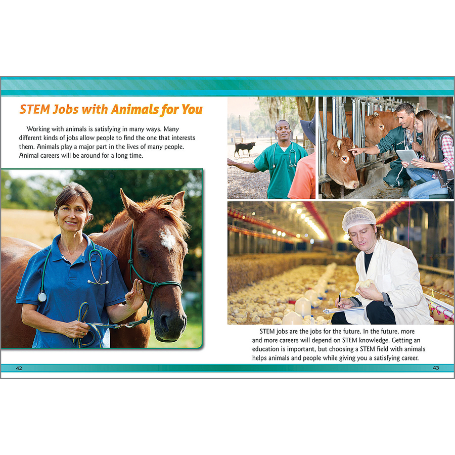 STEM Jobs with Animals - TCR178204 | Teacher Created Resources