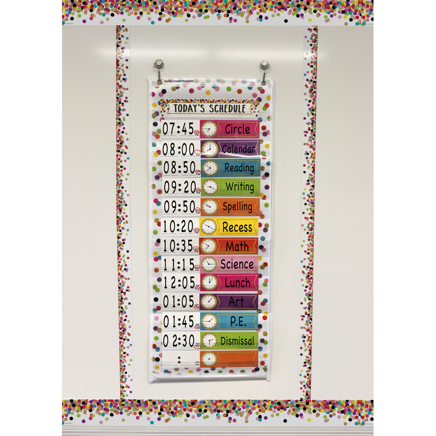 Teacher Created Resources Hanging 14 Pocket Chart 