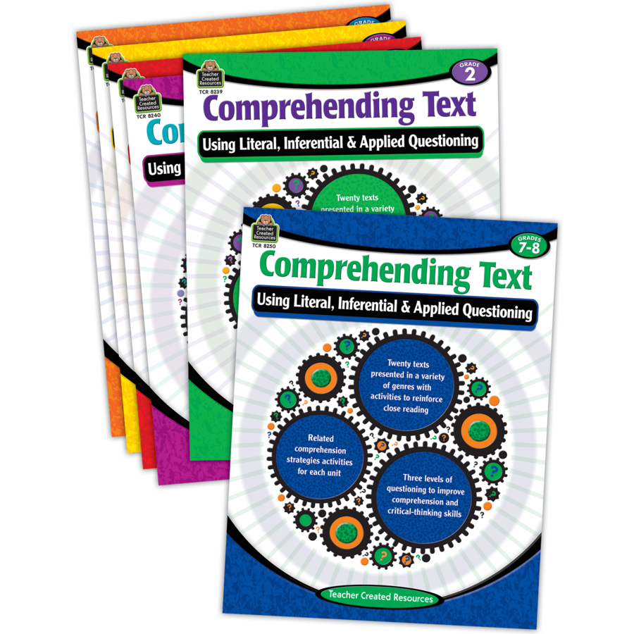 Comprehending Text Using Literal, Inferential, Applied Questioning Set ...