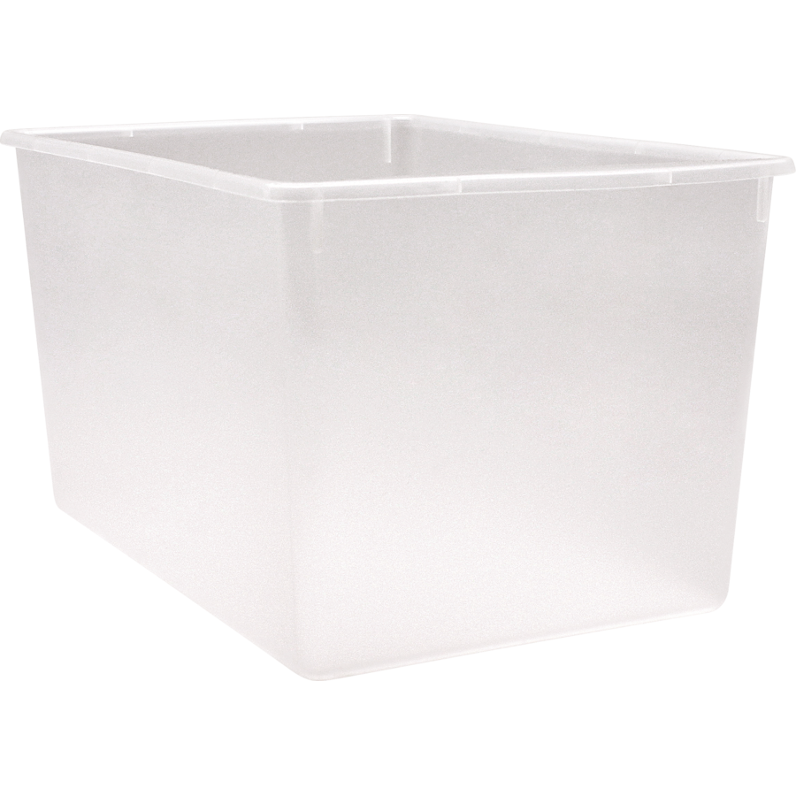 Clear Plastic MultiPurpose Bin 6 Pack TCR2088671 Teacher Created Resources
