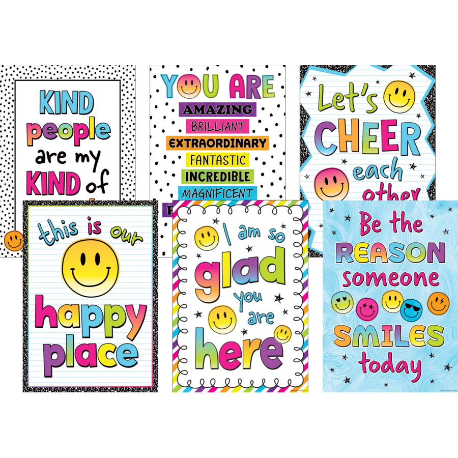 Brights 4ever Positive Poster Set (6) - Tcr2088702 