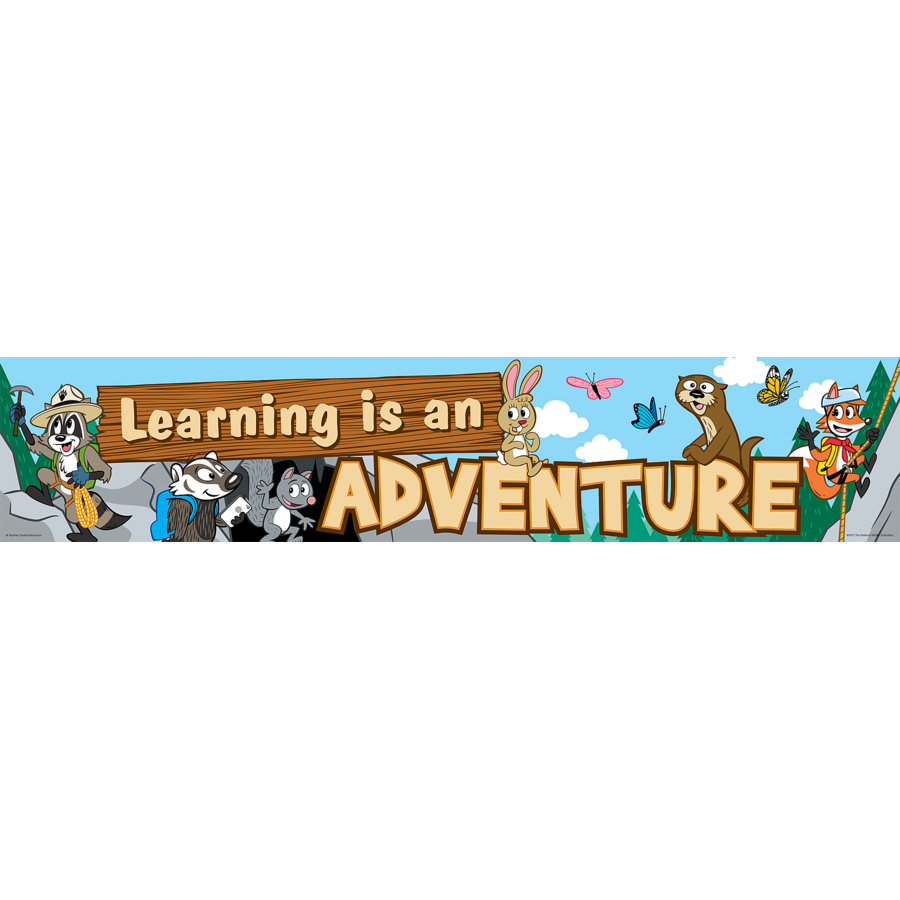 Ranger Rick Learning is an Adventure Banner 