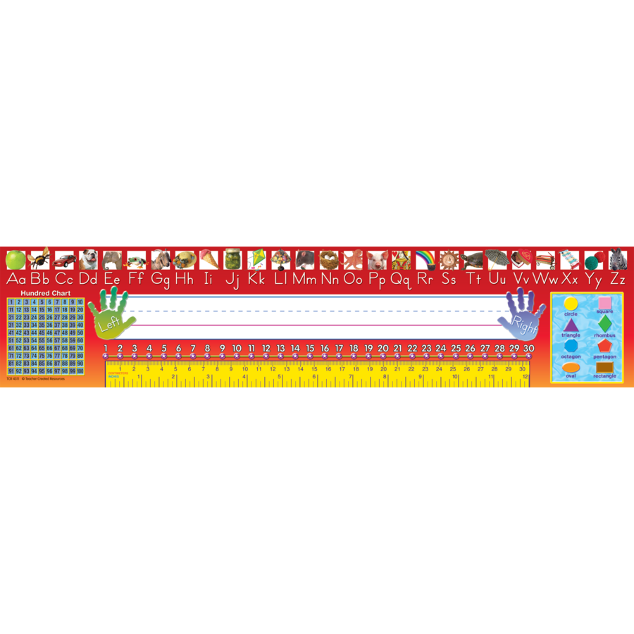 Traditional Printing Super Jumbo Name Plates Teacher Created Resources TCR4306 