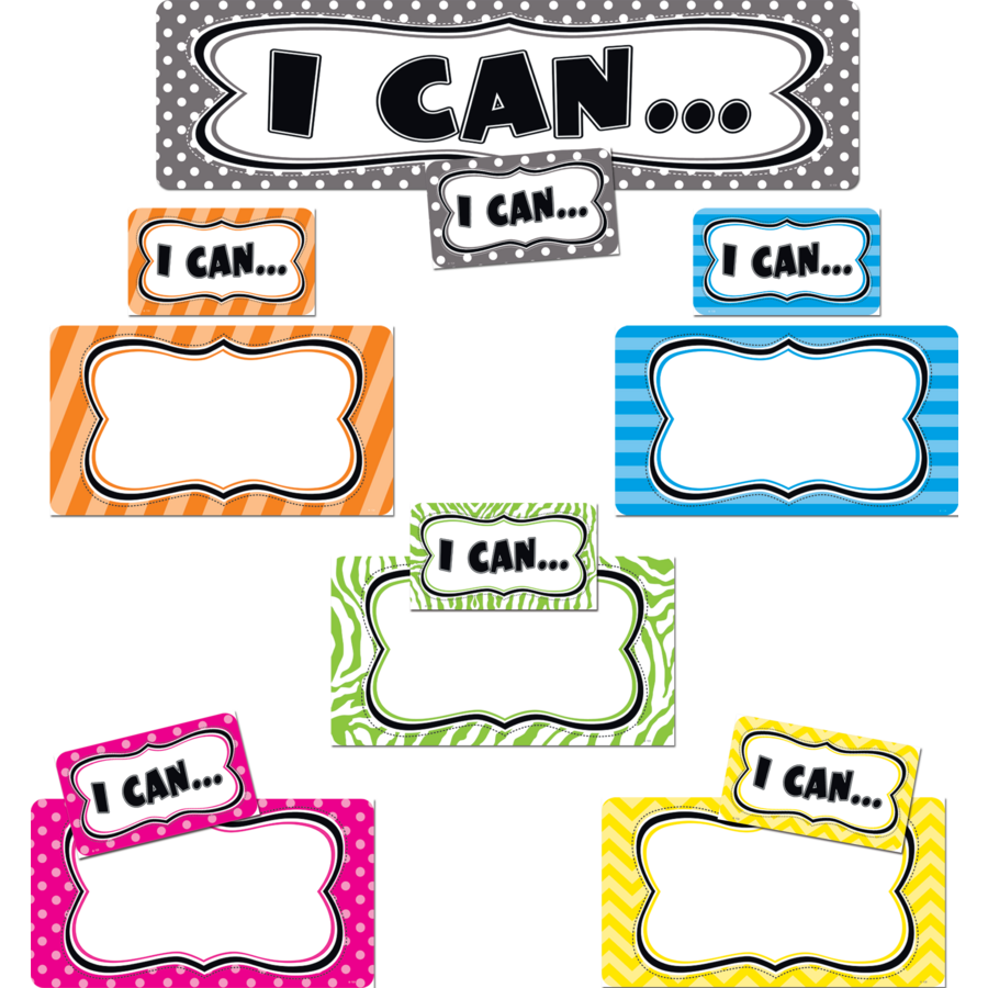 I Can...Mini Bulletin Board TCR4623 Teacher Created Resources