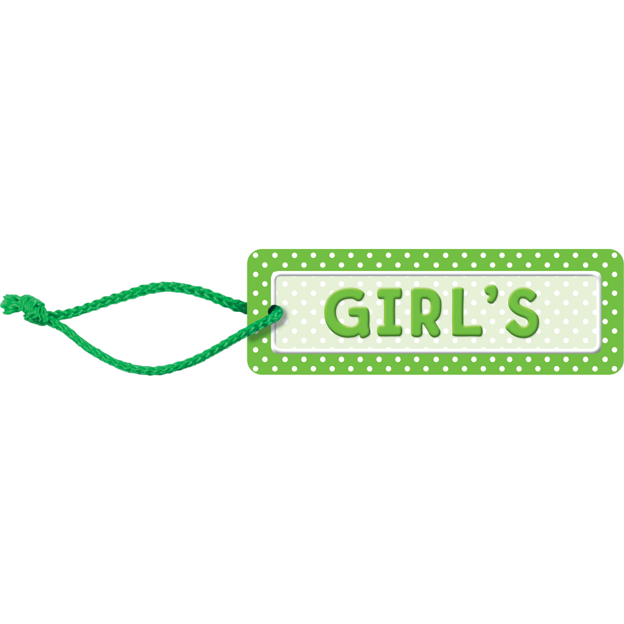 4754 Teacher Created Resources Polka Dots Girls Pass Green green 