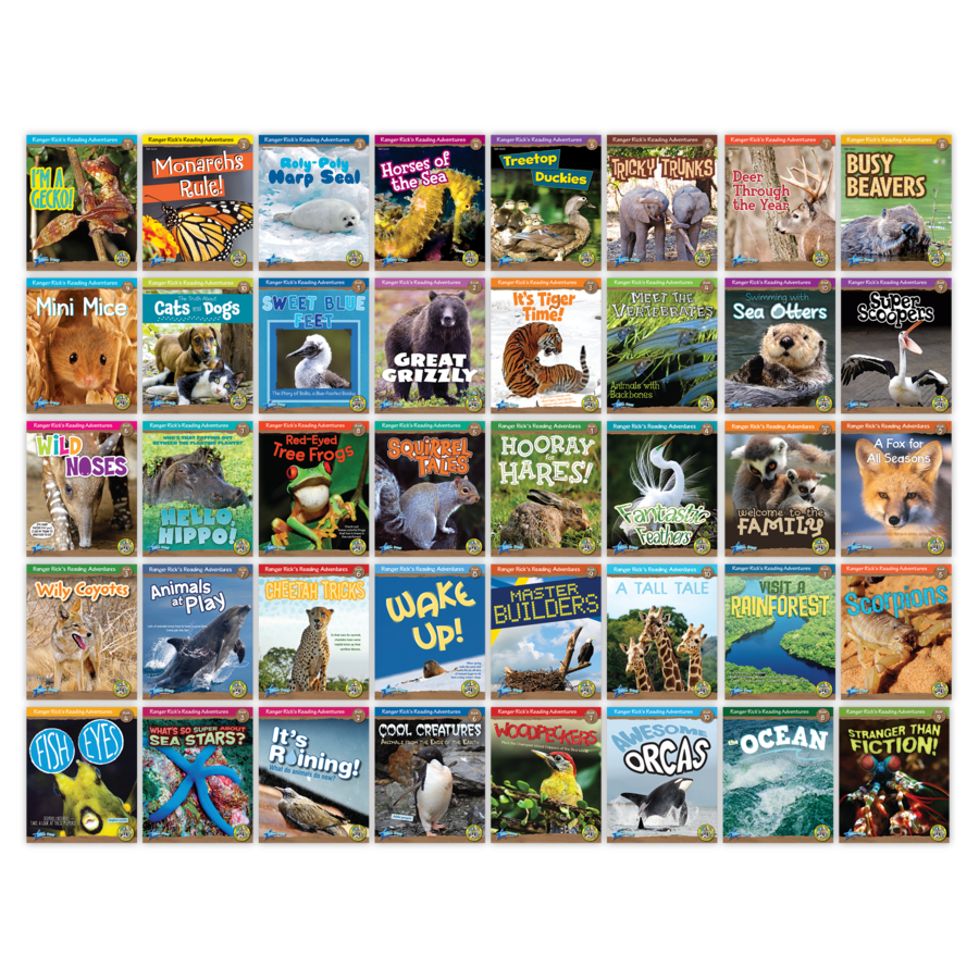 Ranger Rick's Reading Adventures Classroom Library Add-On Pack grades 1 ...