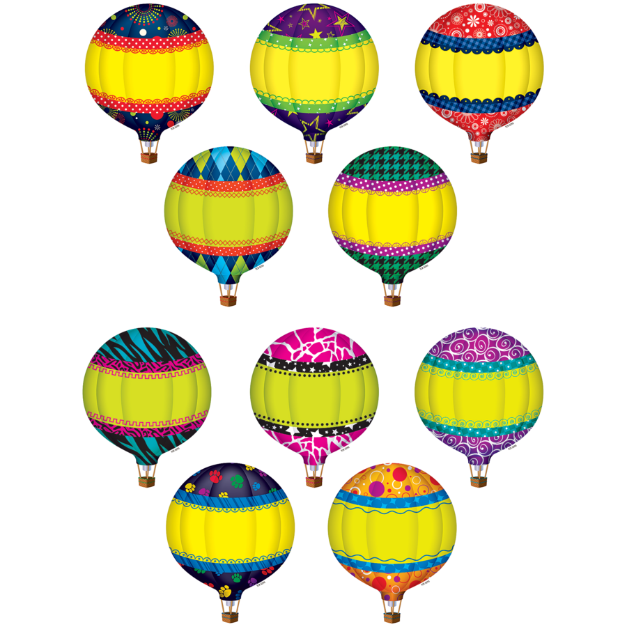 Hot Air Balloons Accents TCR5295 Teacher Created Resources