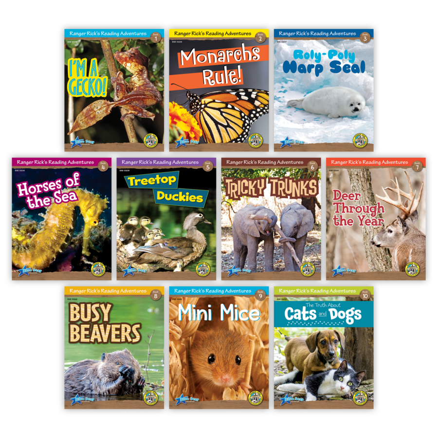 Ranger Rick's Add-on Packs Grades 1-2 (10 Books) - Tcr53420 