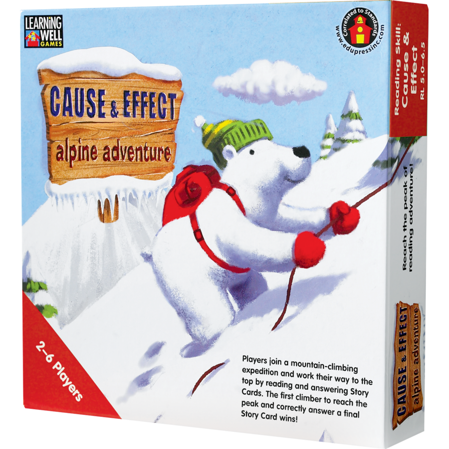 Cause and Effect Game Red Level TCR60602 Teacher Created Resources
