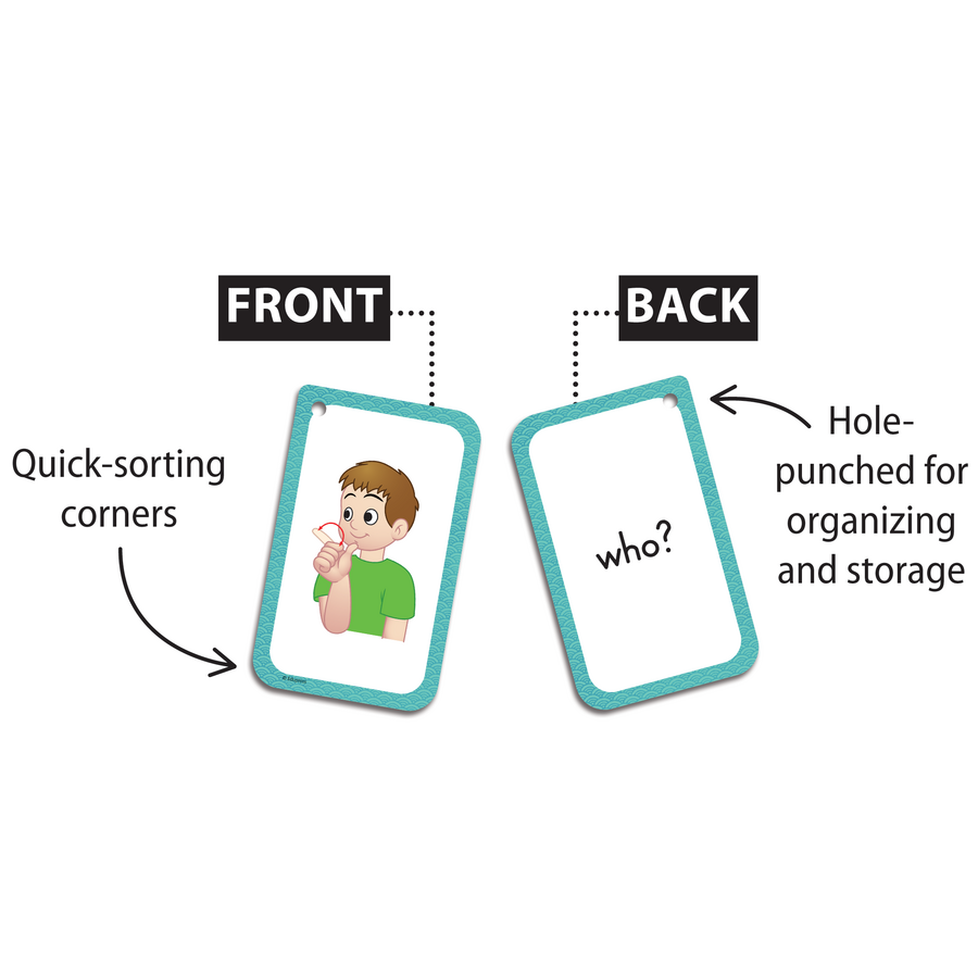 Sign Language Flash Cards TCR62076 Teacher Created Resources