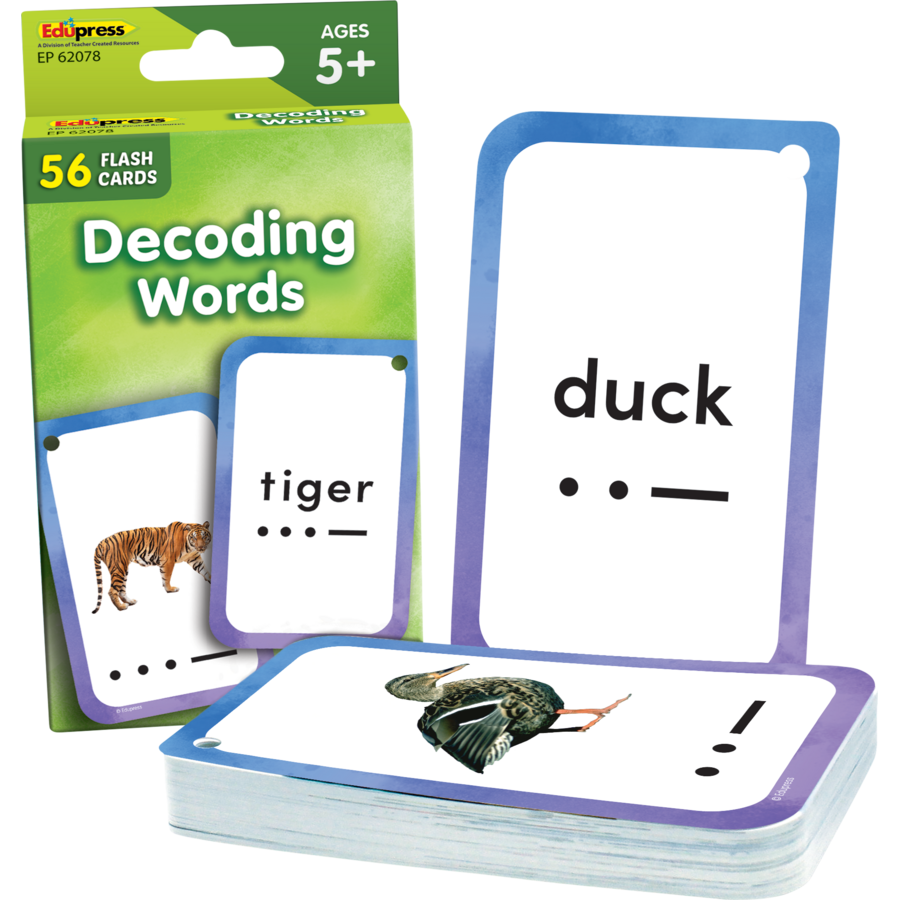 Decoding Words Flash Cards - TCR62078 | Teacher Created Resources