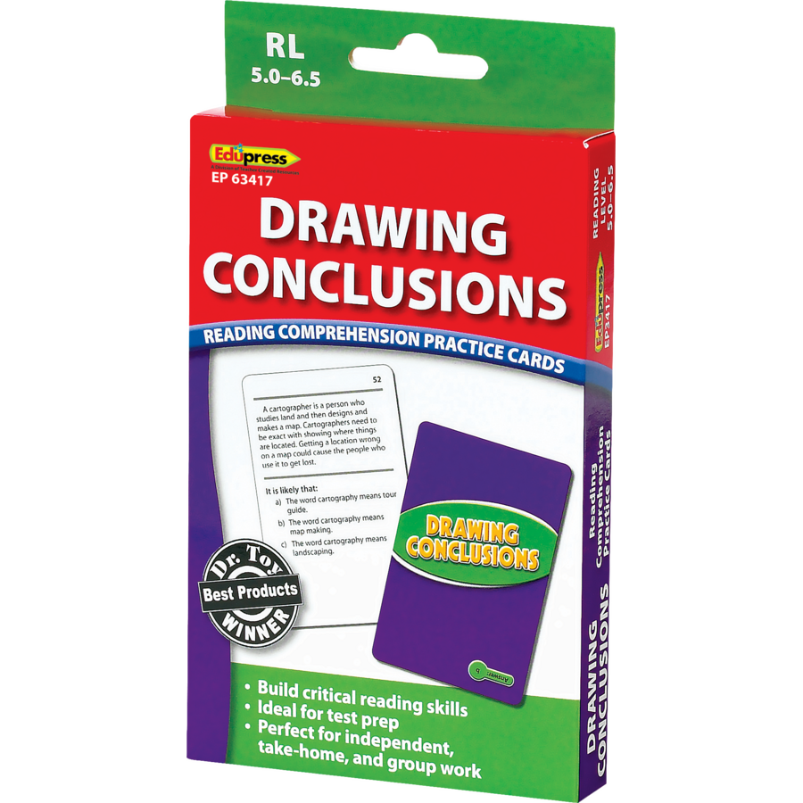 Drawing Conclusions Practice Cards Green Level TCR63417 Teacher