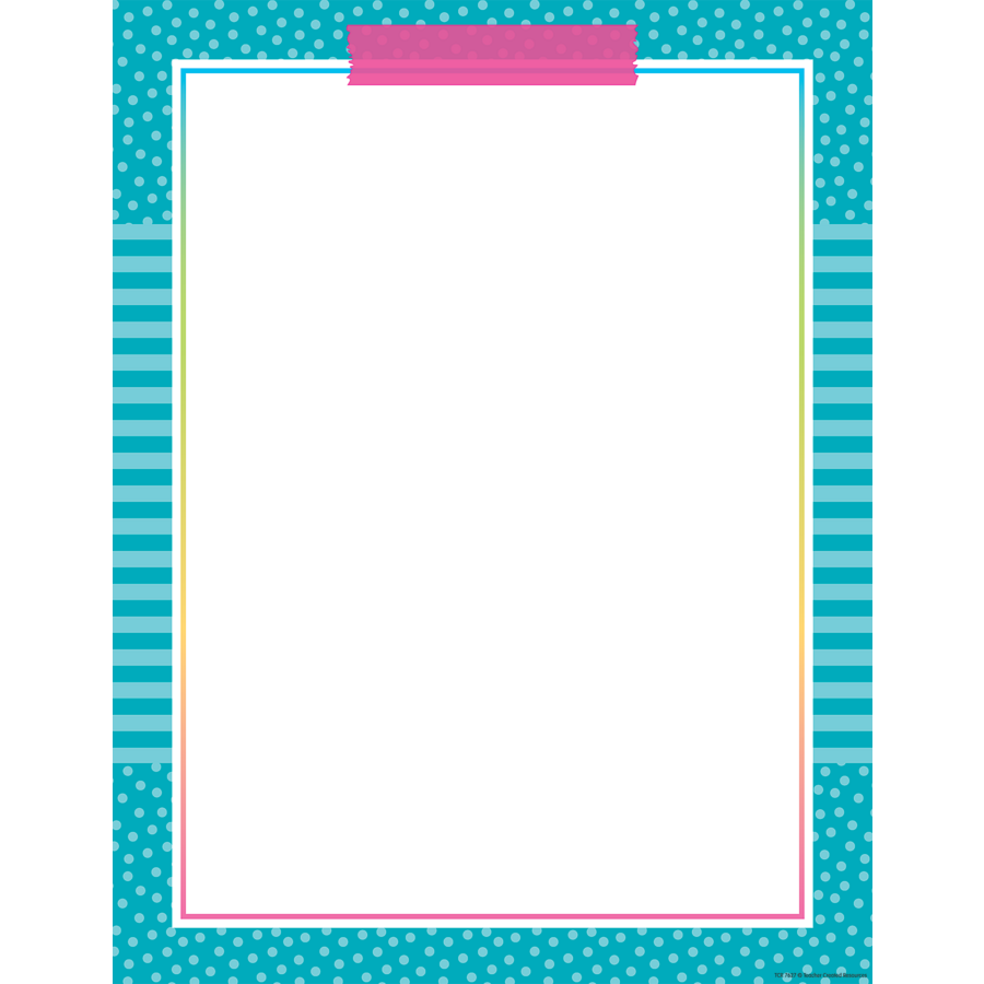 Colorful Vibes Blank Chart Tcr7627 Teacher Created Resources