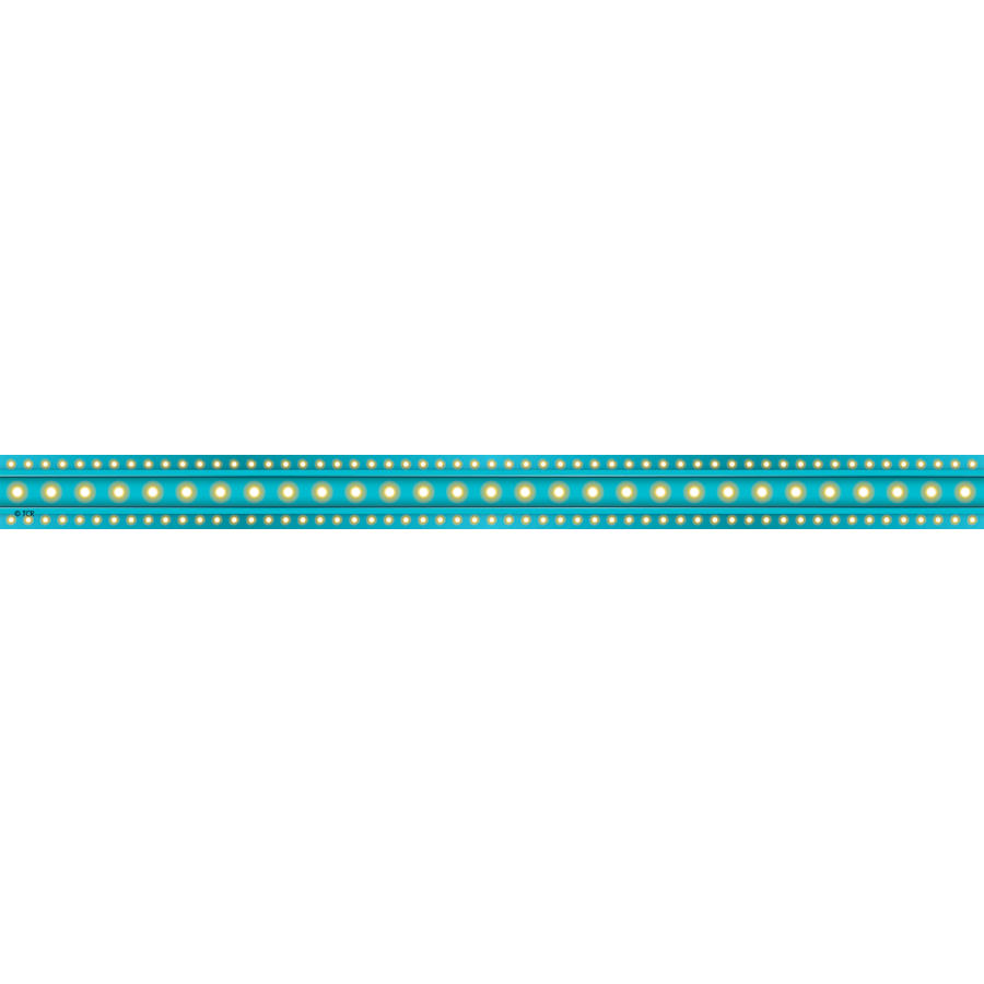 Clingy Thingies Light Blue Marquee Strips TCR77335 Teacher Created