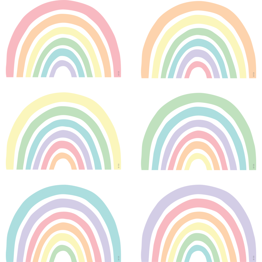 Patel Pop Mini Accenti Arcobaleno – 36 Pezzi Colorati Per Decorazione Classe, Giochi E Lavoretti