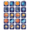 TCR1800 Planets Stickers