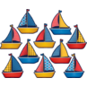 TCR5656 Sailboats Accents