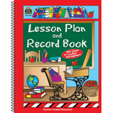Chalkboard Brights Lesson Plan and Record Book - TCR3716 | Teacher ...