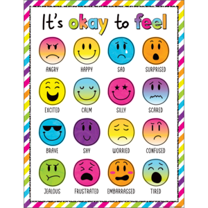 Brights 4Ever It’s Okay to Feel Chart - TCR7462 | Teacher Created Resources