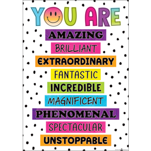 You Are Amazing Positive Poster - TCR7467 | Teacher Created Resources