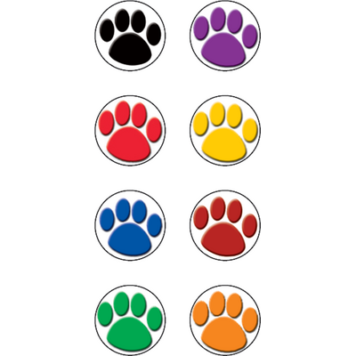 Paw Prints « Themes « Decorative | Teacher Created Resources