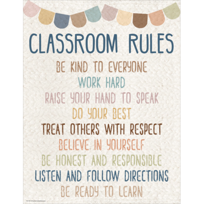 Everyone is Welcome Classroom Rules - TCR7149 | Teacher Created Resources