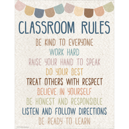 Everyone is Welcome Classroom Rules - TCR7149 | Teacher Created Resources