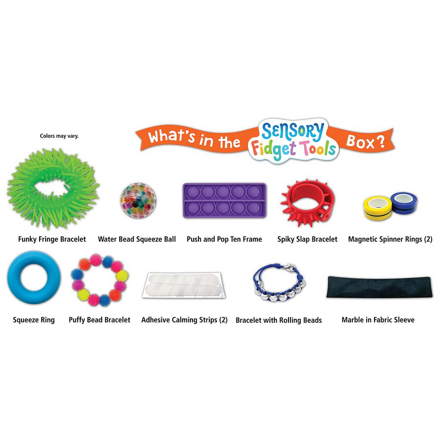 Fidget Box Sensory Fidget Tools Tcr20364 Teacher Created Resources