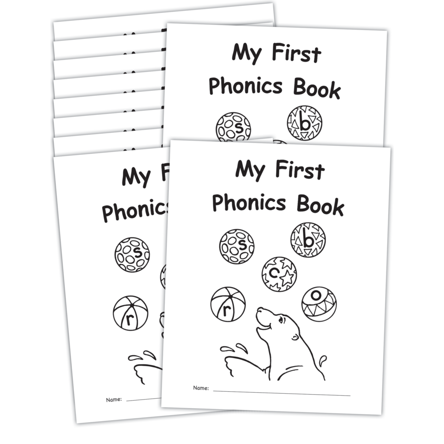 My Own First Phonics Book, 10pack TCR60119 Teacher Created Resources