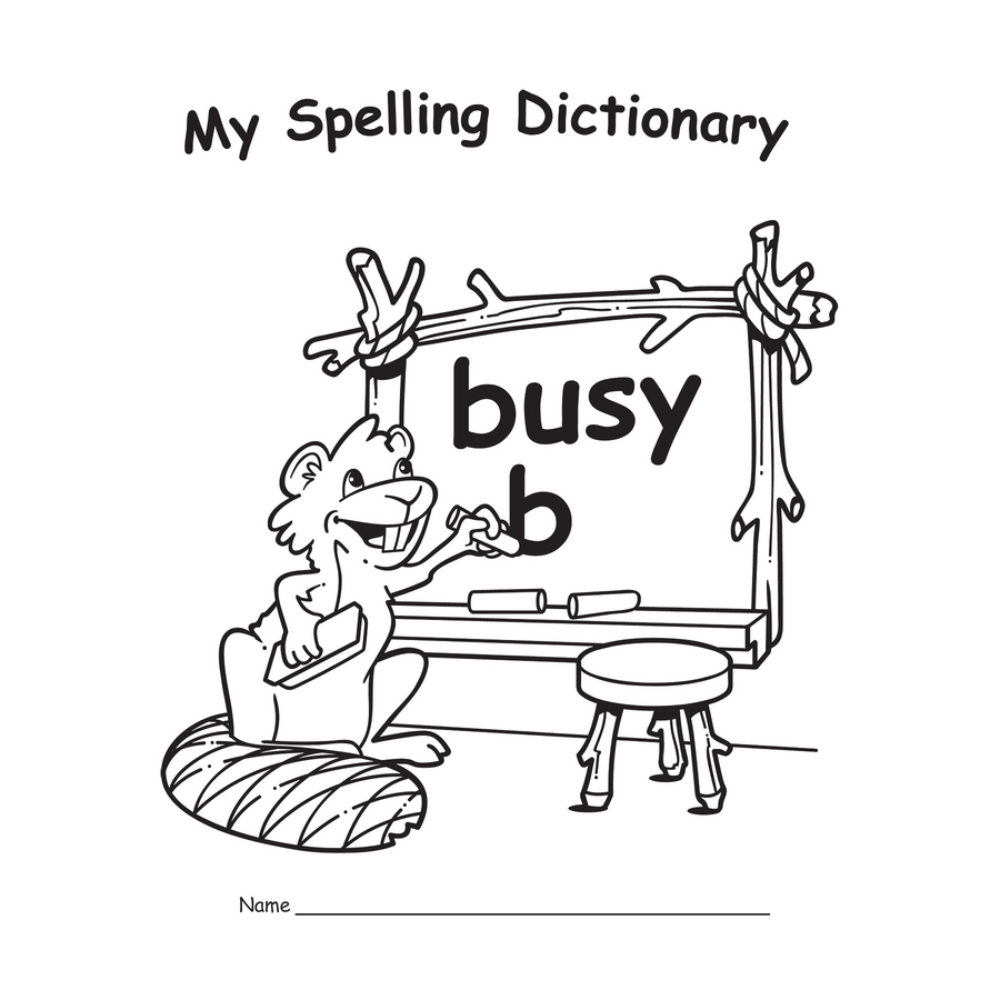My Own Spelling Dictionary, 25Pack TCR66806 Teacher Created Resources