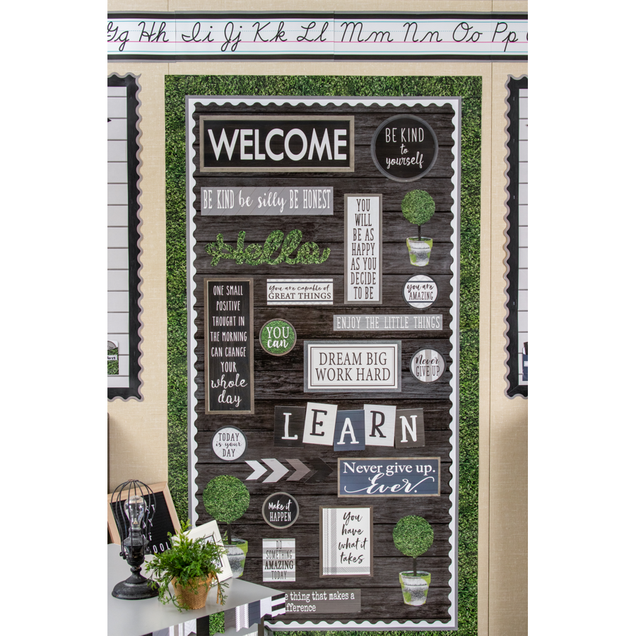 Black Wood Better Than Paper Bulletin Board Roll TCR77453 Teacher