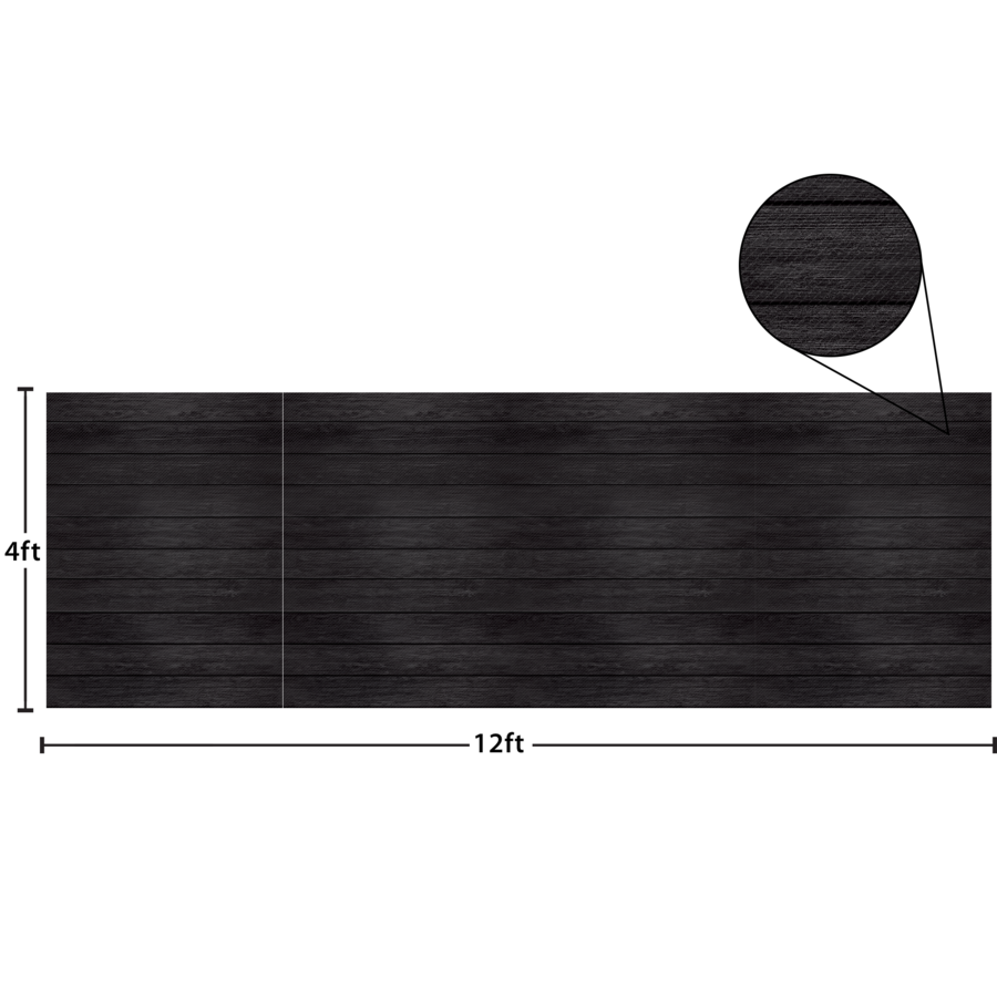 Black Wood Better Than Paper Bulletin Board Roll TCR77453 Teacher