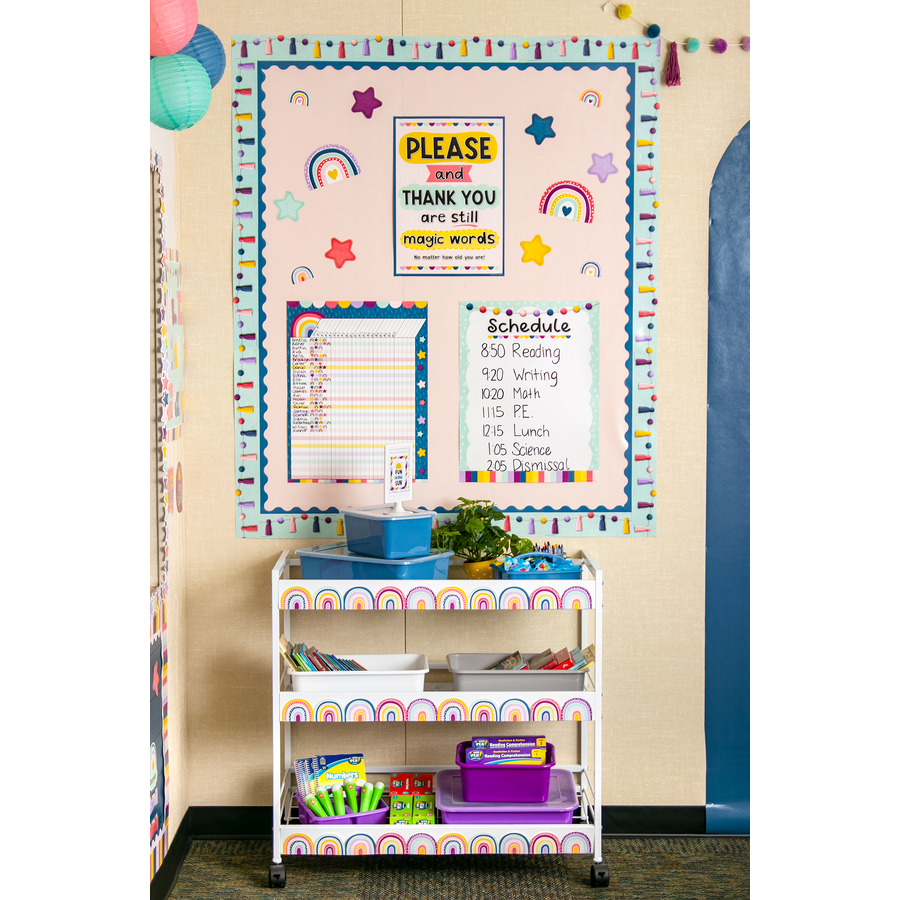 Blush Better Than Paper Bulletin Board Roll TCR77494 Teacher