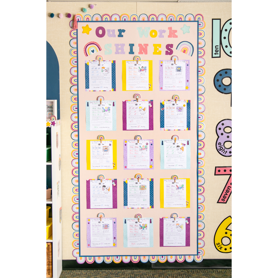 Blush Better Than Paper Bulletin Board Roll TCR77494 Teacher