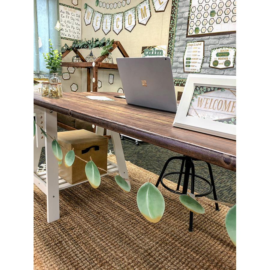 Dark Wood Better Than Paper Bulletin Board Roll TCR77885 Teacher